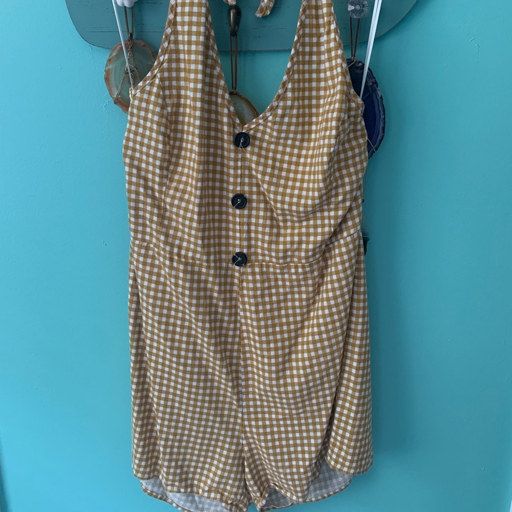 Cotton on halter romper